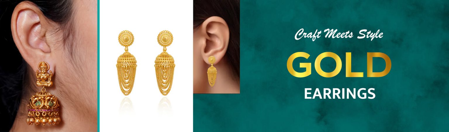 Gold Earrings Vilathikulam